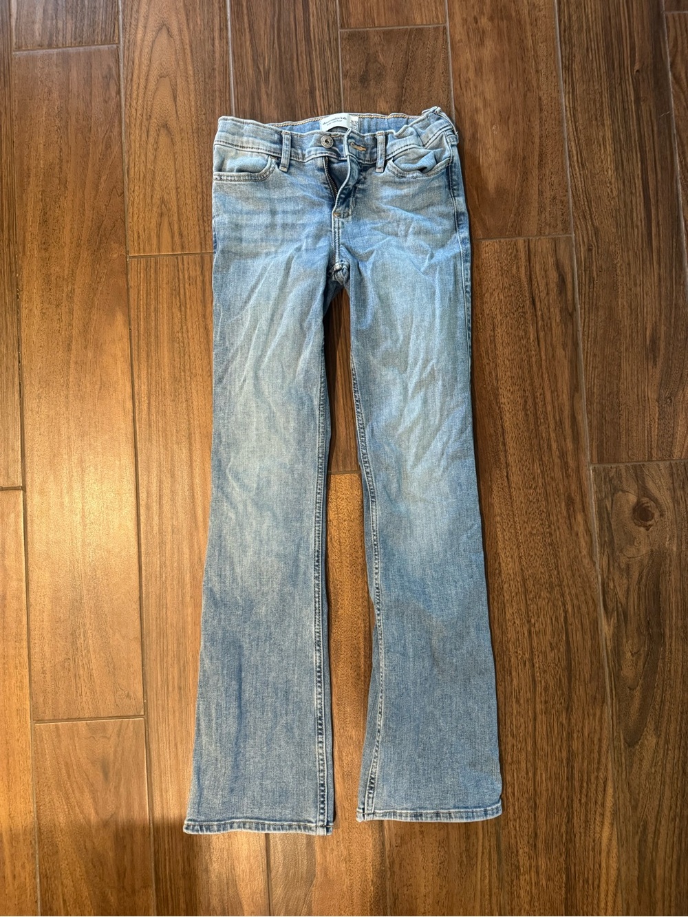 abercrombie kids Light Blue Flare Jeans